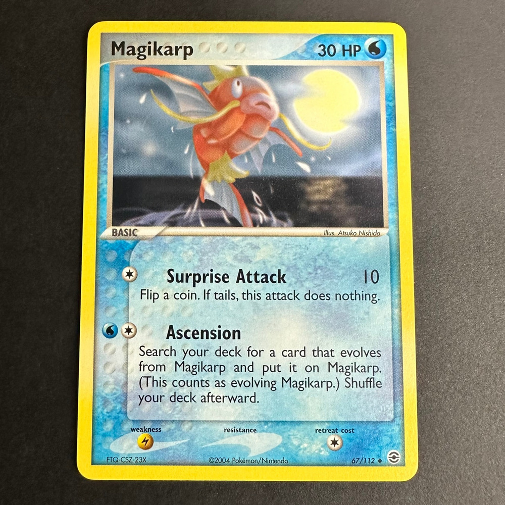 Pokemon TCG Magikarp EX FireRed & LeafGreen 67/112 Common Normal Near Mint
